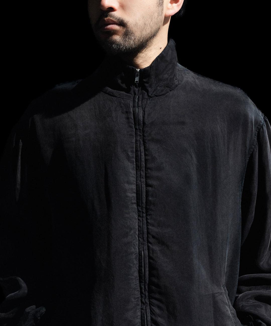 ssstein(シュタイン)のCUPRO FIBRIL VINTAGE ZIP JACKET - BLACKの公式通販サイトsession福岡セレクトショップ