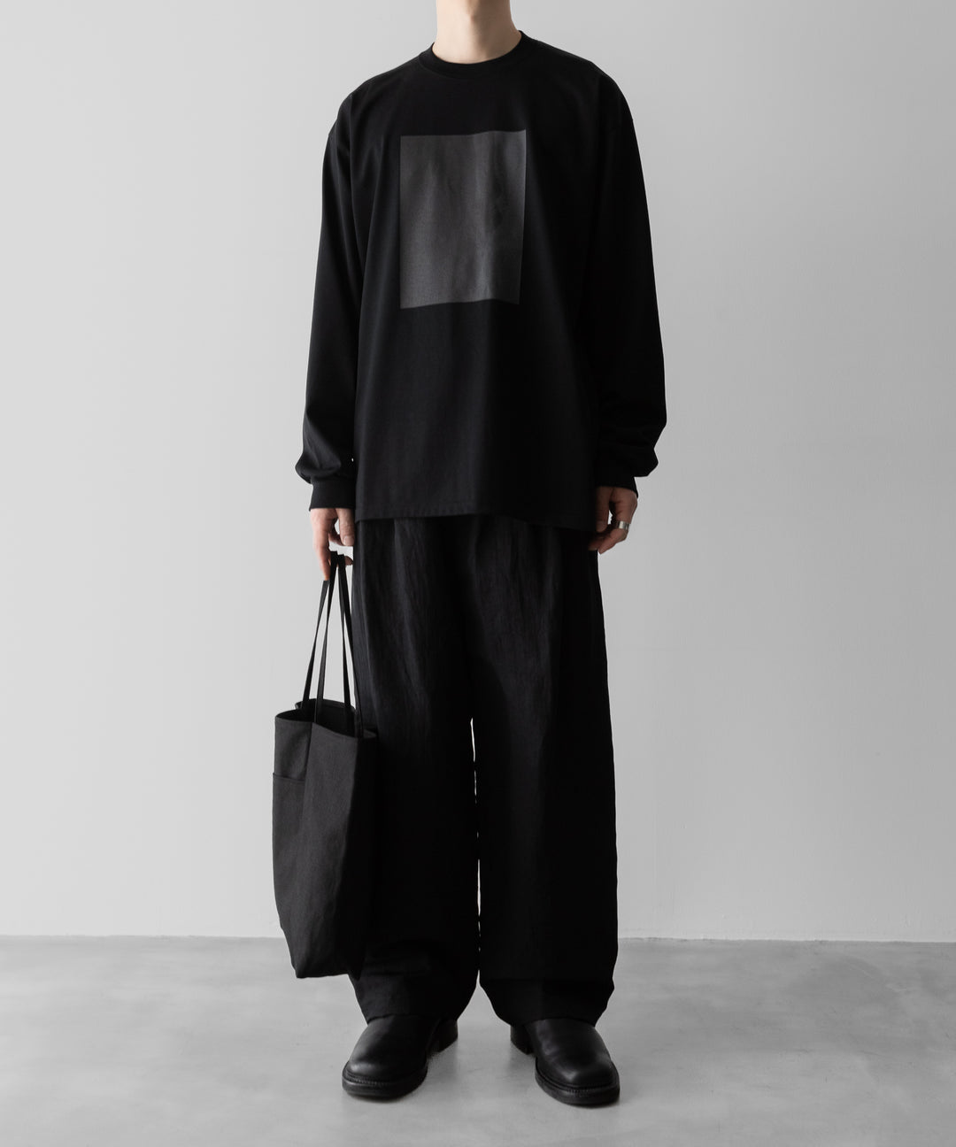 ssstein(シュタイン)のOVERSIZED LONG SLEEVE TEE [TWIST] - BLACKの公式通販サイトsession福岡セレクトショップ