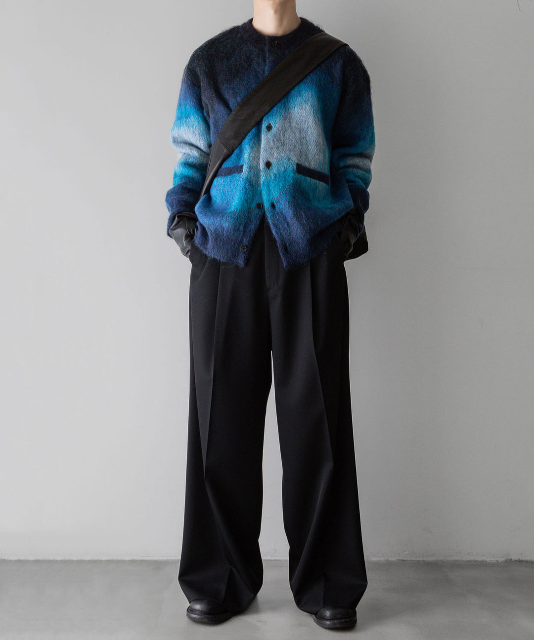 stein(シュタイン)の24SSコレクションEXTRA WIDE TROUSERS のBLACK sessionセッション福岡セレクトショップ 公式通販サイト  代替テキストを編集