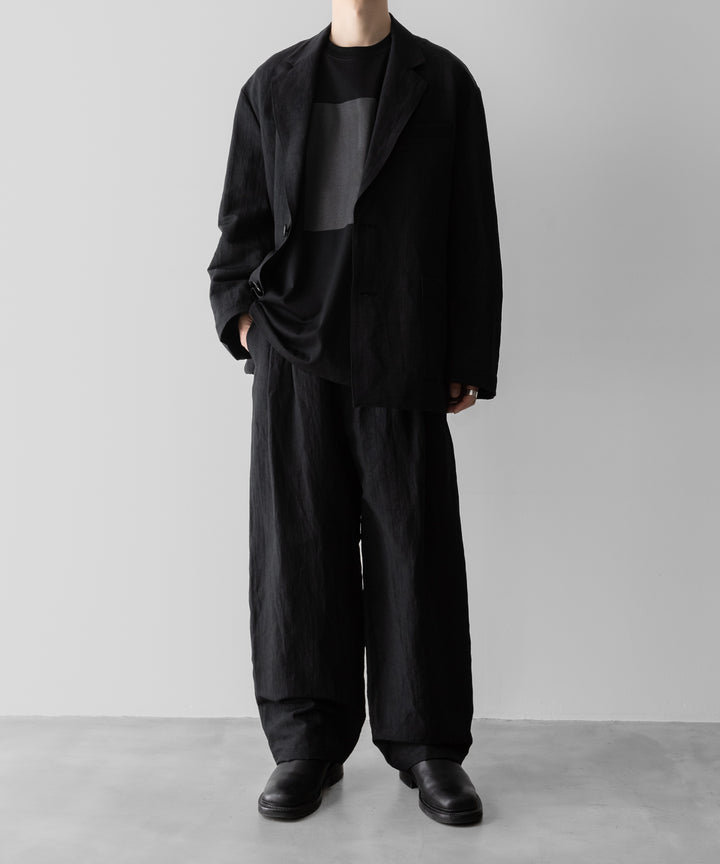 ssstein(シュタイン)のOVERSIZED LONG SLEEVE TEE [TWIST] - BLACKの公式通販サイトsession福岡セレクトショップ