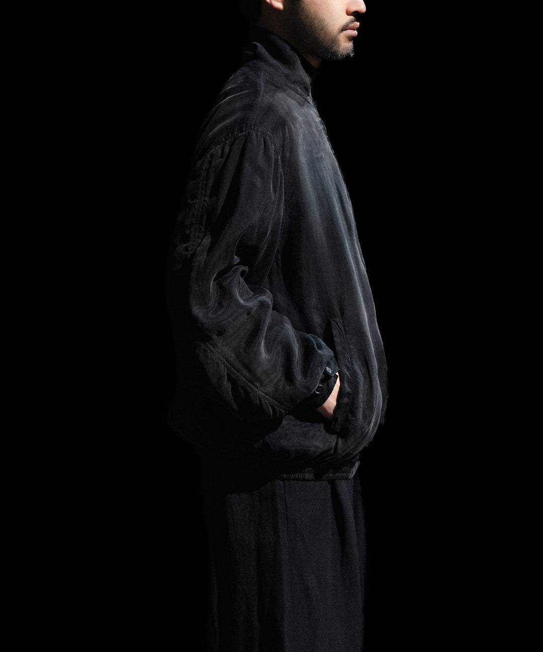 ssstein(シュタイン)のCUPRO FIBRIL VINTAGE ZIP JACKET - BLACKの公式通販サイトsession福岡セレクトショップ