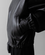 画像をギャラリービューアに読み込む, ssstein(シュタイン)のLEATHER ZIP SHORT JACKET - BLACKの公式通販サイトsession福岡セレクトショップ
