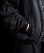 画像をギャラリービューアに読み込む, ssstein(シュタイン)のCUPRO FIBRIL VINTAGE ZIP JACKET - BLACKの公式通販サイトsession福岡セレクトショップ
