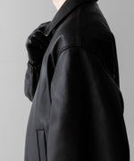 画像をギャラリービューアに読み込む, ssstein(シュタイン)のLEATHER ZIP SHORT JACKET - BLACKの公式通販サイトsession福岡セレクトショップ
