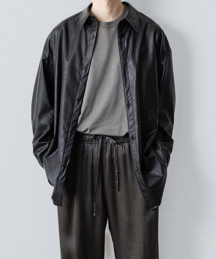 VEIN ヴェインの100/3 SUEDE JERSEY DISTRESSED VESSEL L/S TEE - GRAYの公式通販サイトsession福岡セレクトショップ