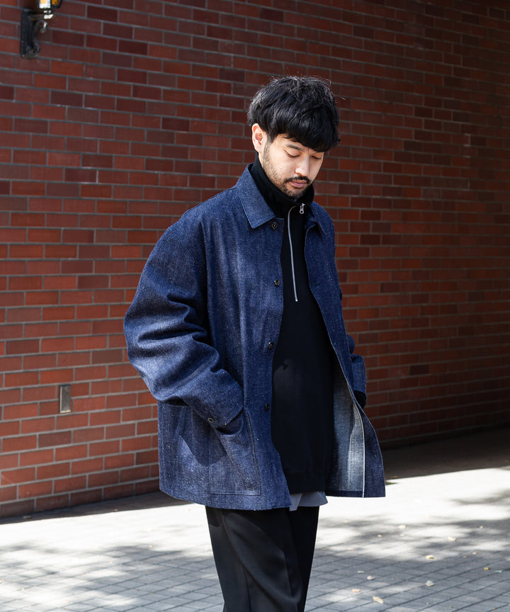 【INTÉRIM】30s USMC UTILITY DUNGAREE JACKET - NAVY