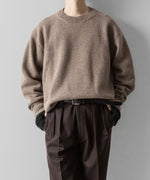 画像をギャラリービューアに読み込む, INTÉRIM(インテリム)のWOOL FRANNEL DRAPE 2-TUCK STRAIGHT SLACKS - BROWNの公式通販サイトsession福岡セレクトショップ
