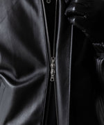 画像をギャラリービューアに読み込む, ssstein(シュタイン)のLEATHER ZIP SHORT JACKET - BLACKの公式通販サイトsession福岡セレクトショップ
