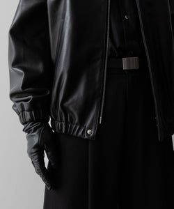 ssstein(シュタイン)のLEATHER ZIP SHORT JACKET - BLACKの公式通販サイトsession福岡セレクトショップ