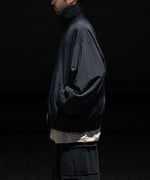 画像をギャラリービューアに読み込む, 【ssstein】RECYCLED NYLON OVERSIZED ZIP JACKET -  BLACK
