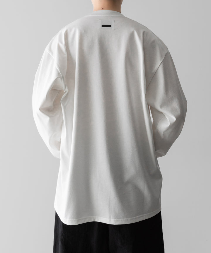 ssstein(シュタイン)のOVERSIZED LONG SLEEVE TEE [TWIST] - WHITEの公式通販サイトsession福岡セレクトショップ