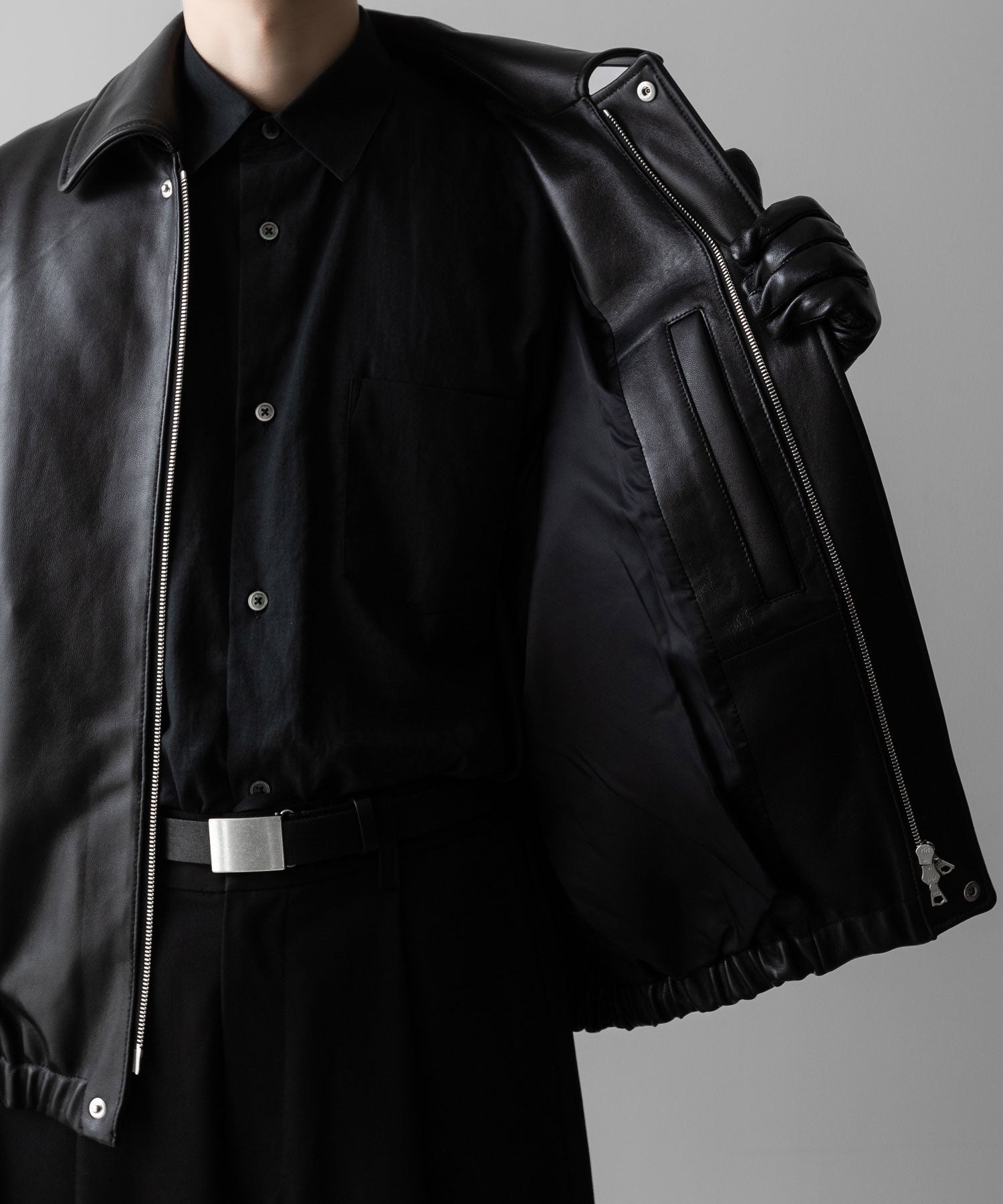 ssstein(シュタイン)のLEATHER ZIP SHORT JACKET - BLACKの公式通販サイトsession福岡セレクトショップ