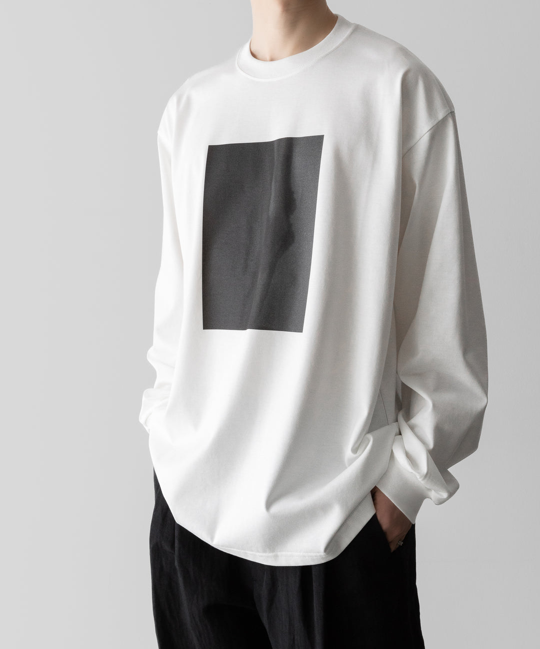 ssstein(シュタイン)のOVERSIZED LONG SLEEVE TEE [TWIST] - WHITEの公式通販サイトsession福岡セレクトショップ