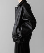 画像をギャラリービューアに読み込む, ssstein(シュタイン)のLEATHER ZIP SHORT JACKET - BLACKの公式通販サイトsession福岡セレクトショップ
