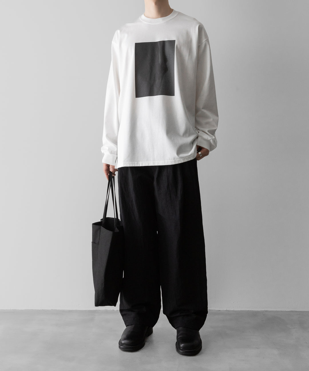 ssstein(シュタイン)のOVERSIZED LONG SLEEVE TEE [TWIST] - WHITEの公式通販サイトsession福岡セレクトショップ