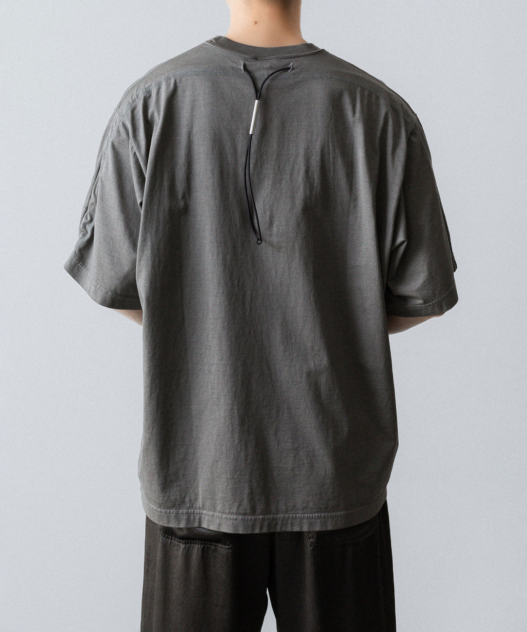 VEIN ヴェインの100/3 SUEDE JERSEY DISTRESSED VESSEL S/S TEE - GRAYの公式通販サイトsession福岡セレクトショップ