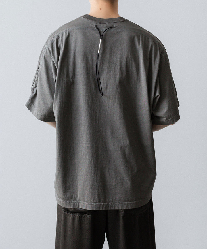 VEIN ヴェインの100/3 SUEDE JERSEY DISTRESSED VESSEL S/S TEE - GRAYの公式通販サイトsession福岡セレクトショップ