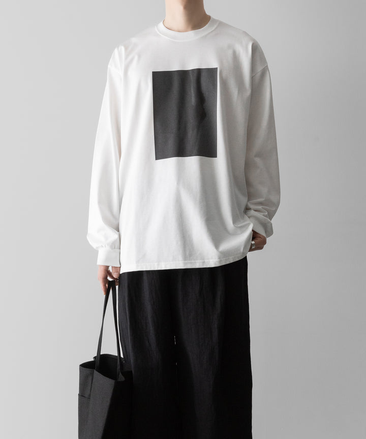 ssstein(シュタイン)のOVERSIZED LONG SLEEVE TEE [TWIST] - WHITEの公式通販サイトsession福岡セレクトショップ