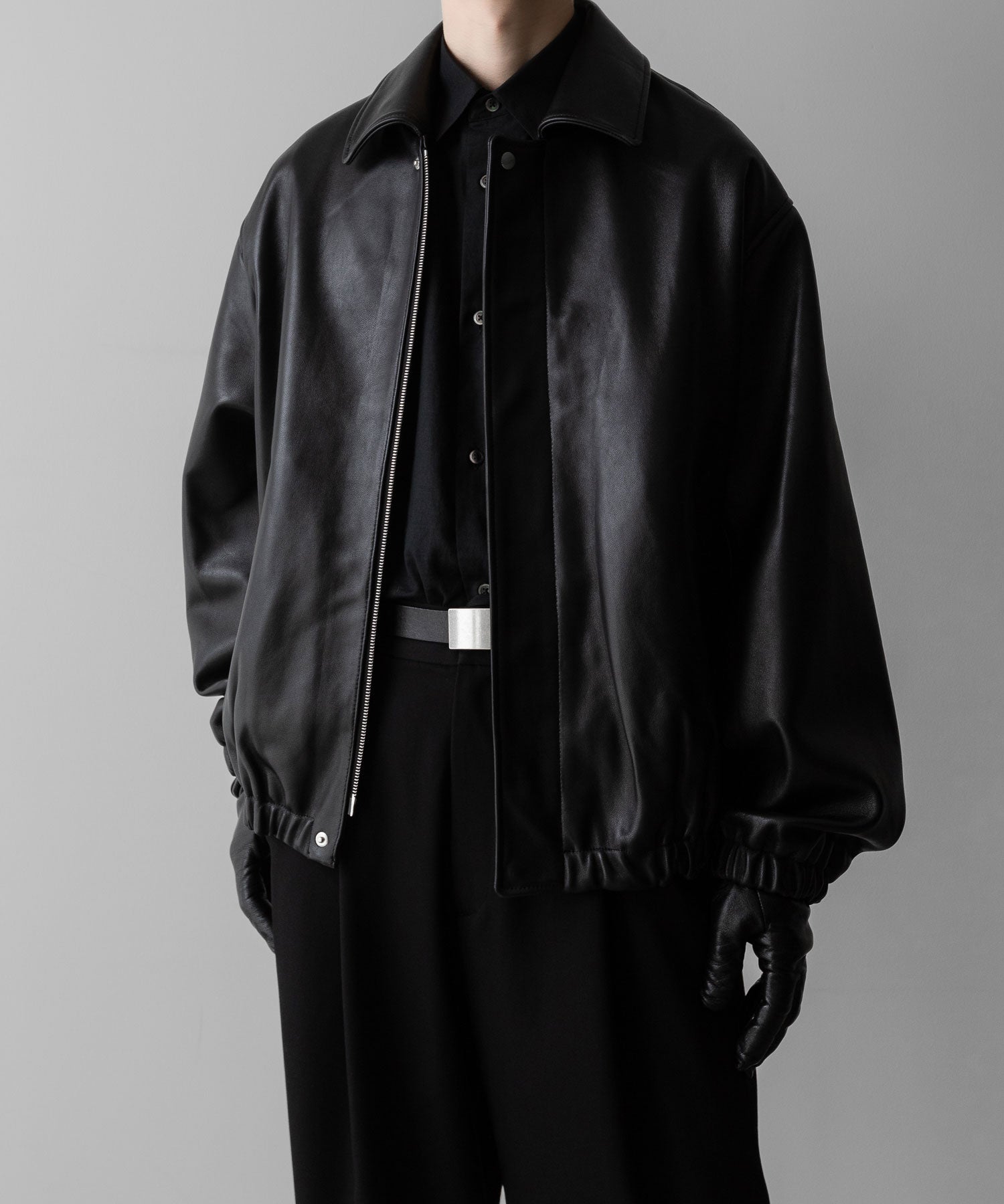 ssstein(シュタイン)のLEATHER ZIP SHORT JACKET - BLACKの公式通販サイトsession福岡セレクトショップ