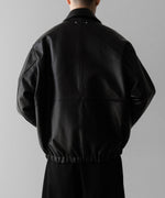 画像をギャラリービューアに読み込む, ssstein(シュタイン)のLEATHER ZIP SHORT JACKET - BLACKの公式通販サイトsession福岡セレクトショップ
