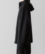 画像をギャラリービューアに読み込む, VEIN ヴェインのWO/PE QUARTER GAUGE KNIT HOODED PULLOVER SHIRT - X.GRAYの公式通販サイトsession福岡セレクトショップ
