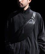 画像をギャラリービューアに読み込む, ssstein(シュタイン)のLEATHER SLING BAG - BLACKの公式通販サイトsession福岡セレクトショップ
