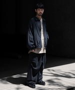 画像をギャラリービューアに読み込む, 【ssstein】RECYCLED NYLON OVERSIZED ZIP JACKET -  BLACK
