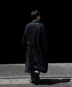 ssstein / シュタイン】OVERSIZED INVESTIGATED COAT - BLACK | 公式