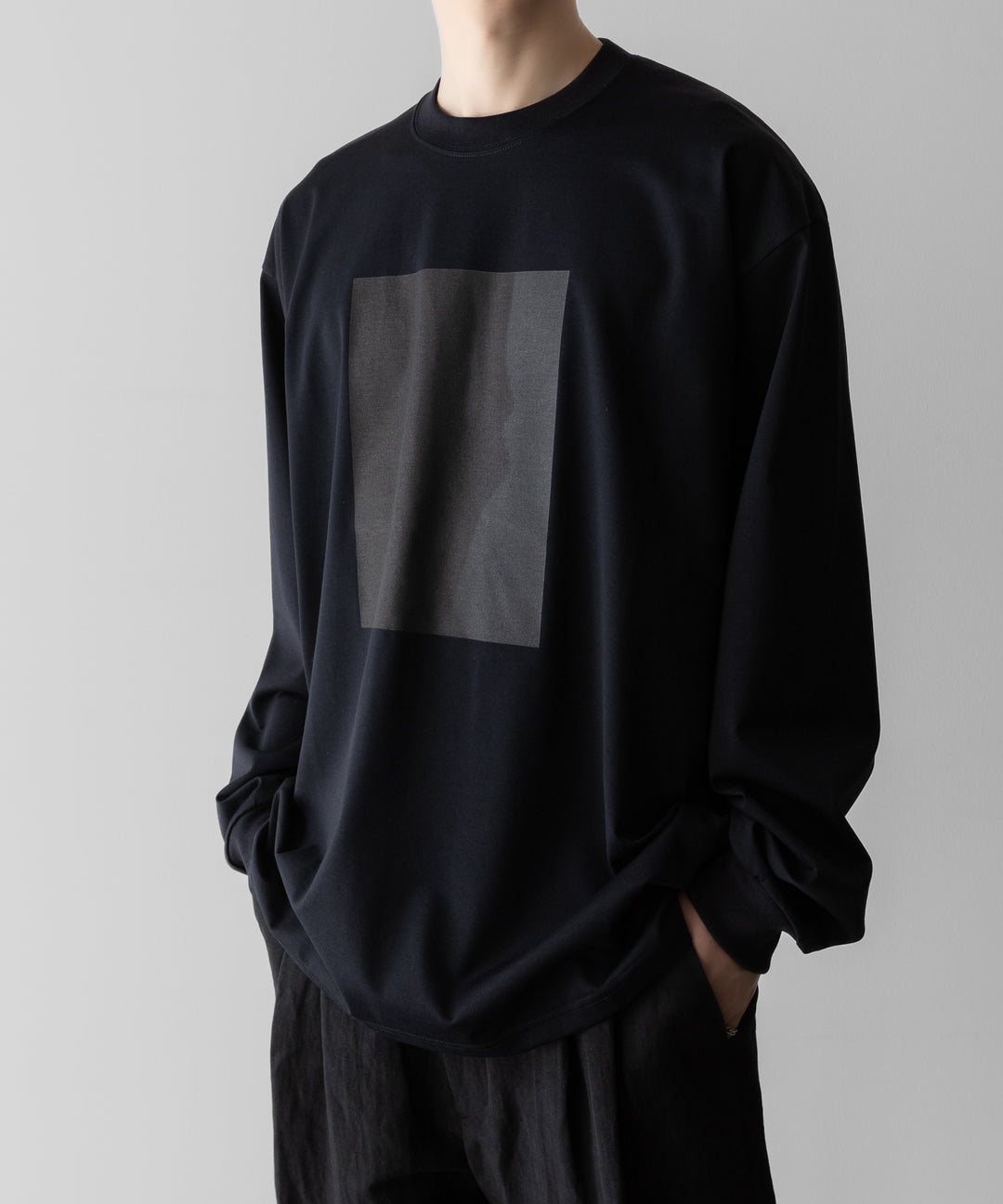 ssstein(シュタイン)のOVERSIZED LONG SLEEVE TEE [TWIST] - DARK NAVYの公式通販サイトsession福岡セレクトショップ