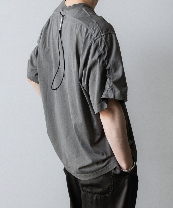 VEIN ヴェインの100/3 SUEDE JERSEY DISTRESSED VESSEL S/S TEE - GRAYの公式通販サイトsession福岡セレクトショップ