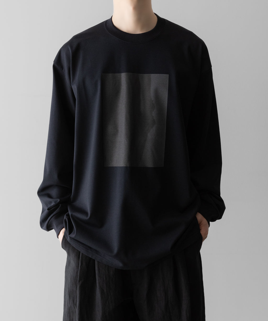 ssstein(シュタイン)のOVERSIZED LONG SLEEVE TEE [TWIST] - DARK NAVYの公式通販サイトsession福岡セレクトショップ