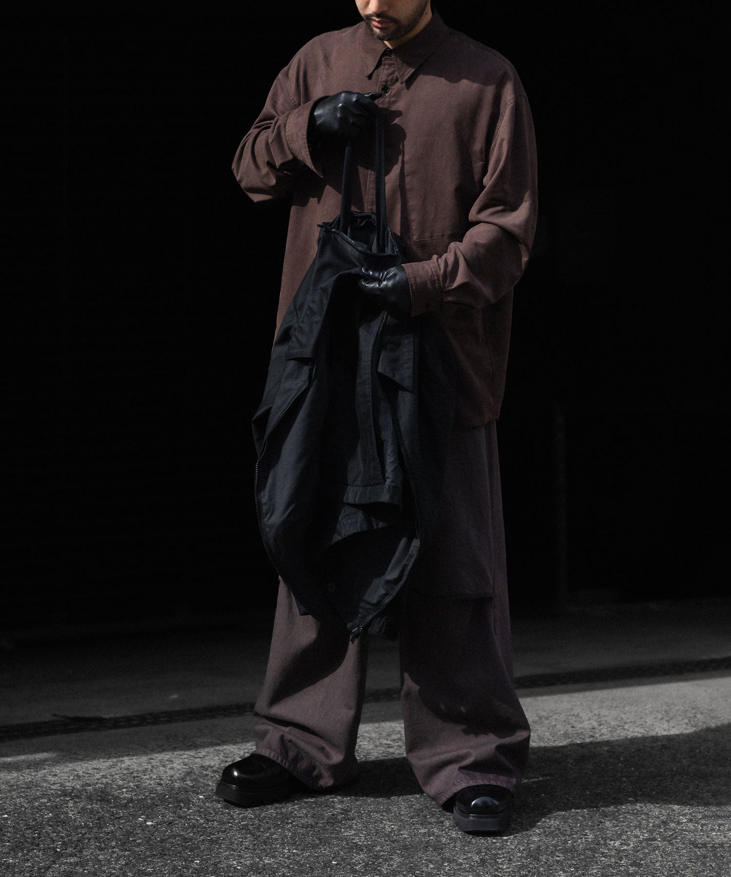 VEIN ヴェインのCOTTON MOLESKIN MILITARY JACKET - BLACKの公式通販サイトsession福岡セレクトショップ