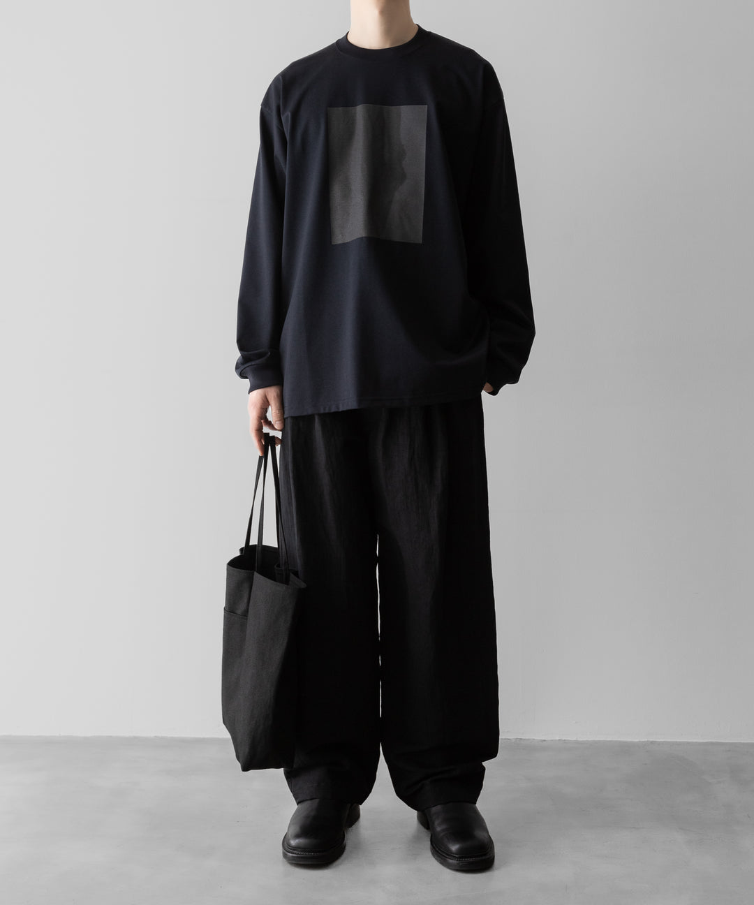 ssstein(シュタイン)のOVERSIZED LONG SLEEVE TEE [TWIST] - DARK NAVYの公式通販サイトsession福岡セレクトショップ