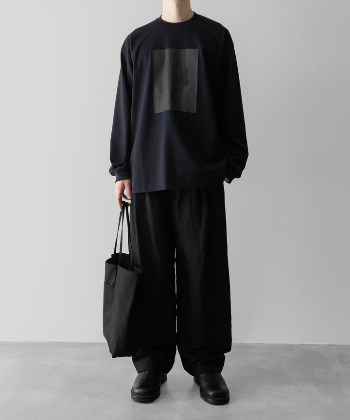 ssstein(シュタイン)のOVERSIZED LONG SLEEVE TEE [TWIST] - DARK NAVYの公式通販サイトsession福岡セレクトショップ