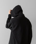 画像をギャラリービューアに読み込む, VEIN ヴェインのWO/PE QUARTER GAUGE KNIT HOODED PULLOVER SHIRT - X.GRAYの公式通販サイトsession福岡セレクトショップ
