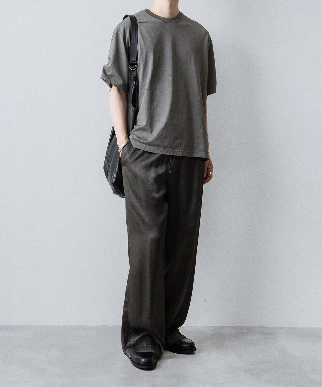 VEIN ヴェインの100/3 SUEDE JERSEY DISTRESSED VESSEL S/S TEE - GRAYの公式通販サイトsession福岡セレクトショップ