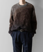 画像をギャラリービューアに読み込む, 【INTÉRIM】VIRGIN WOOL AND CASHMERE FLANNEL 2-TUCK STRAIGHT SLACKS - TOP NAVY
