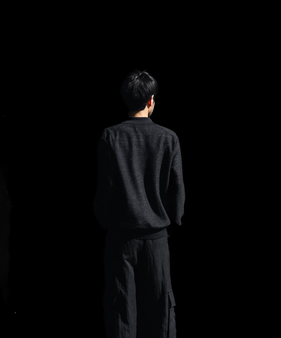 ssstein(シュタイン)のSLUB COTTON KNIT SKIPPER LS - BLACKの公式通販サイトsession福岡セレクトショップ