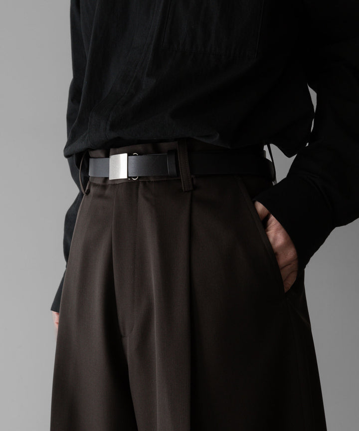 stein(シュタイン)の24SSコレクションEXTRA WIDE TROUSERS のMILITARY KHAKI sessionセッション福岡セレクトショップ 公式通販サイト