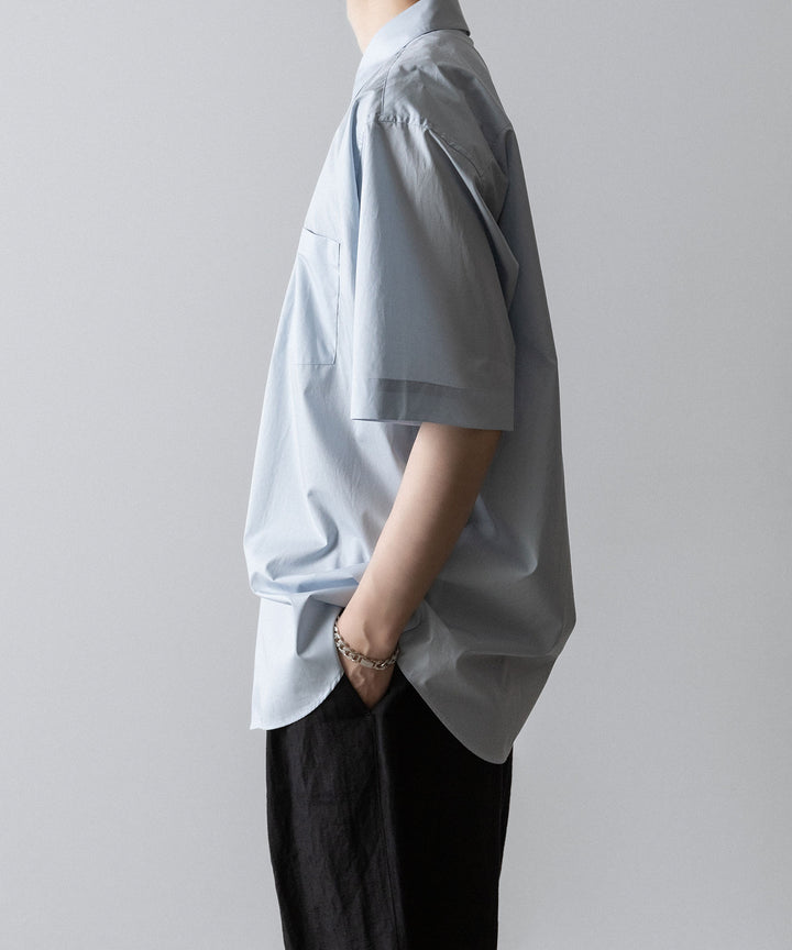 ssstein(シュタイン)のOVERSIZED SS SHIRT - OFF BLUEの公式通販サイトsession福岡セレクトショップ