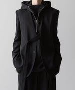 画像をギャラリービューアに読み込む, VEIN ヴェインのWO/PE QUARTER GAUGE KNIT HOODED PULLOVER SHIRT - X.GRAYの公式通販サイトsession福岡セレクトショップ
