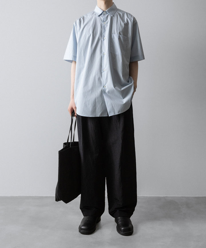 ssstein(シュタイン)のOVERSIZED SS SHIRT - OFF BLUEの公式通販サイトsession福岡セレクトショップ