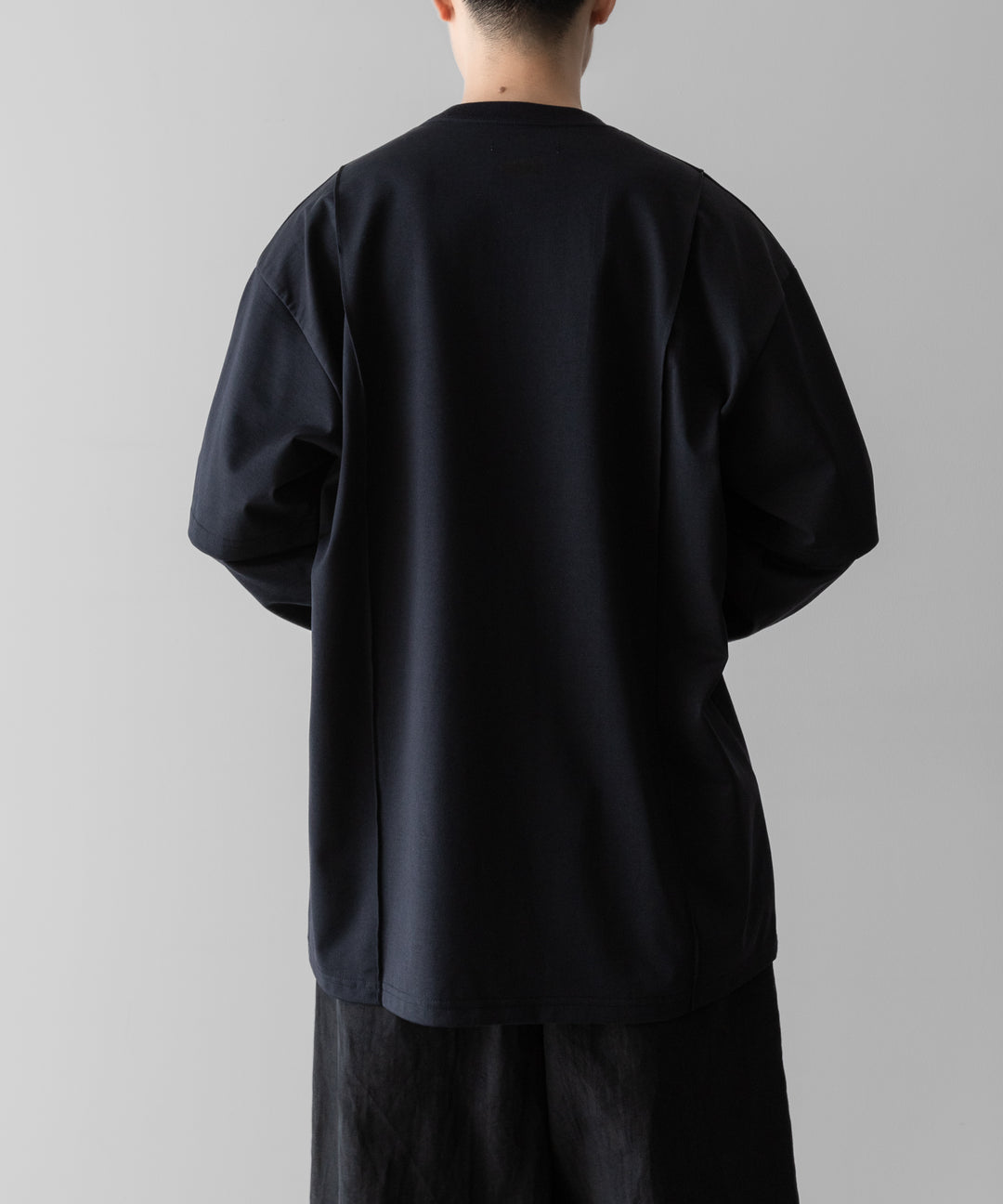 ssstein(シュタイン)のOVERSIZED LAYERED SLEEVE TEE - DARK NAVYの公式通販サイトsession福岡セレクトショップ
