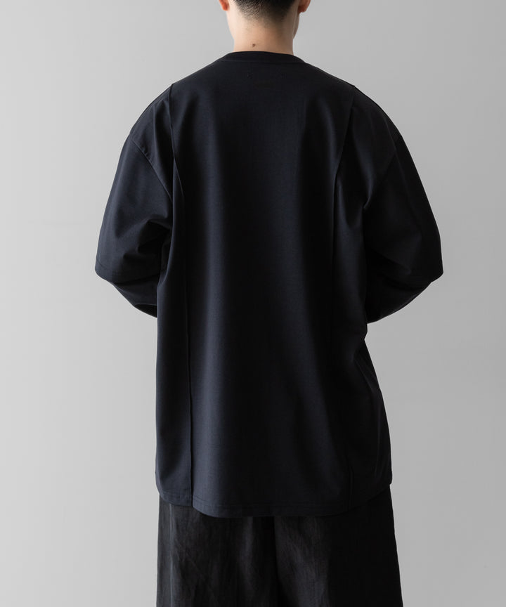 ssstein(シュタイン)のOVERSIZED LAYERED SLEEVE TEE - DARK NAVYの公式通販サイトsession福岡セレクトショップ
