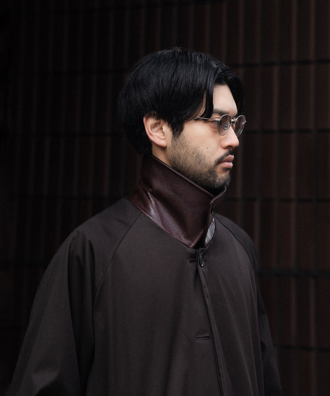 ssstein(シュタイン)のOVERSIZED LAYERED COMBINATION COAT - DARK BROWNの公式通販サイトsession福岡セレクトショップ
