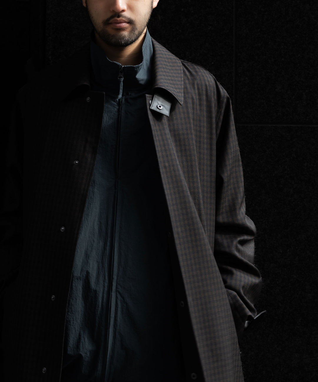 【stein】シュタイン 24SS OVERSIZED BALMACAAN COAT - GINGHAM sessionセッション福岡セレクトショップ 公式通販サイト