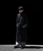 画像をギャラリービューアに読み込む, 【ssstein】OVERSIZED INVESTIGATED COAT - BLACK
