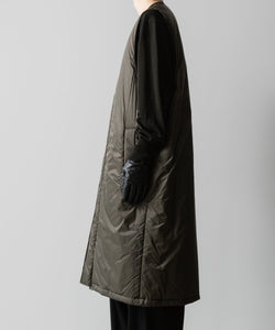 ssstein(シュタイン)の23AWコレクションPADDED MILITARY LONG VESTのMILITARY KHAKI sessionセッション福岡セレクトショップ 公式通販サイト