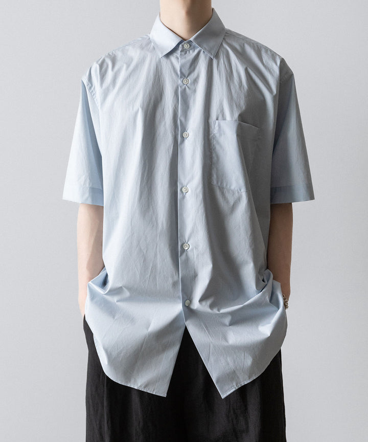ssstein(シュタイン)のOVERSIZED SS SHIRT - OFF BLUEの公式通販サイトsession福岡セレクトショップ
