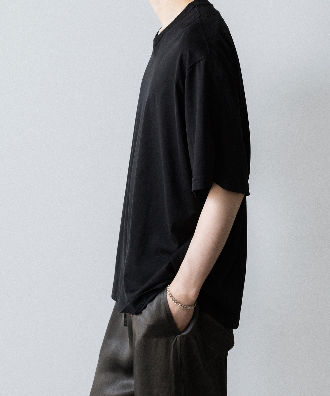 VEIN ヴェイン 100/3 SUEDE JERSEY VESSEL S/S TEEのBLACK公式通販サイトsession福岡セレクトショップ